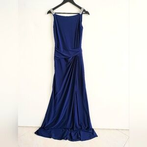 Ralph Lauren Navy Evening Dress Size 6